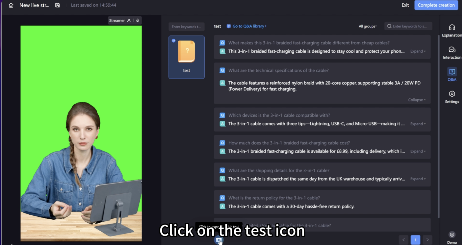 Syntopia.ai AI Live Commerce Avatar Platform