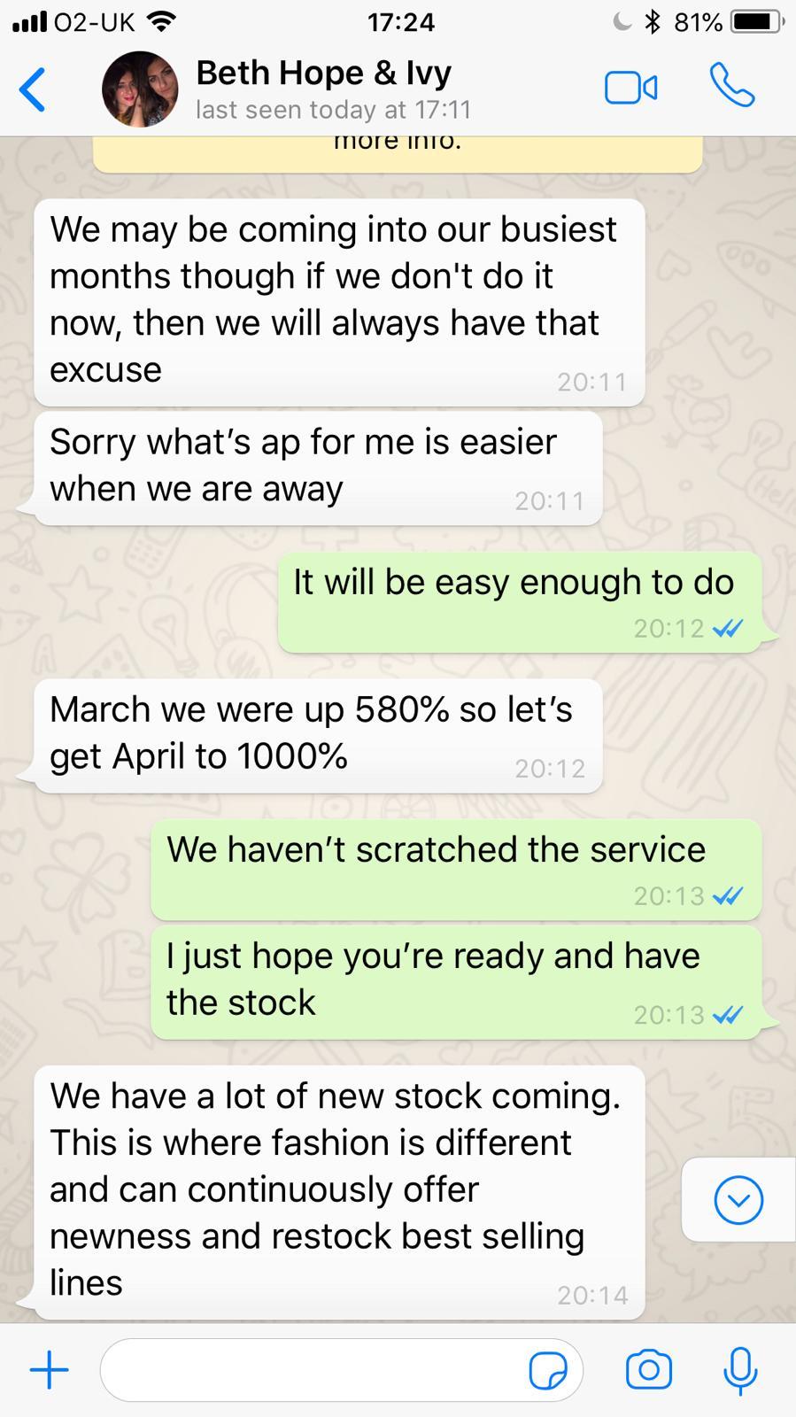 Hope & Ivy screenshot 3