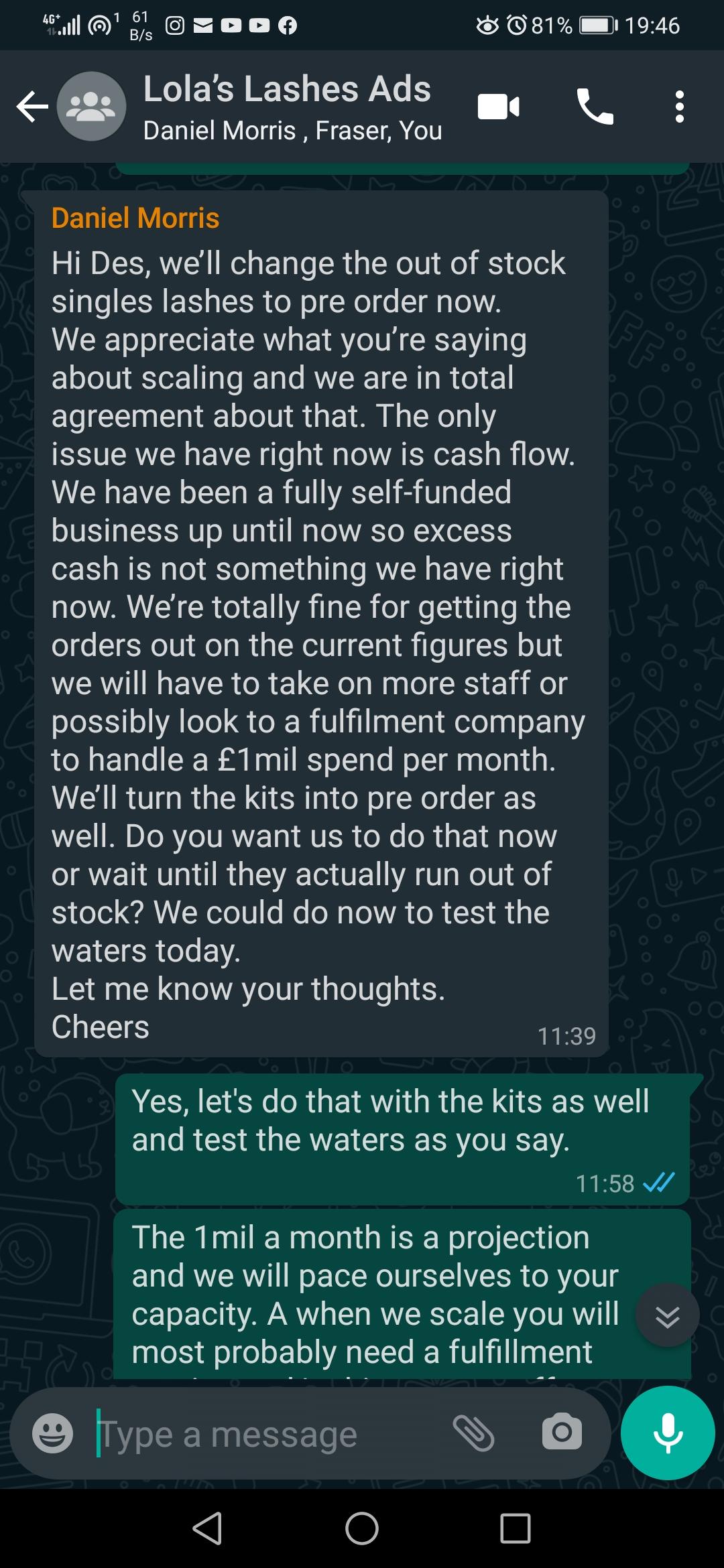 Lola's Lashes screenshot 1